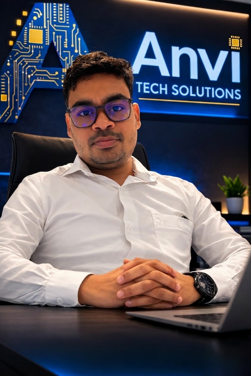 Founder of Anvi Tech Solutions - Babul V Vivek
